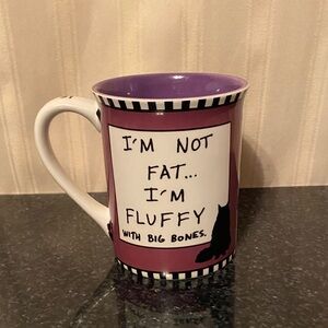 New! Purple Cat Mug